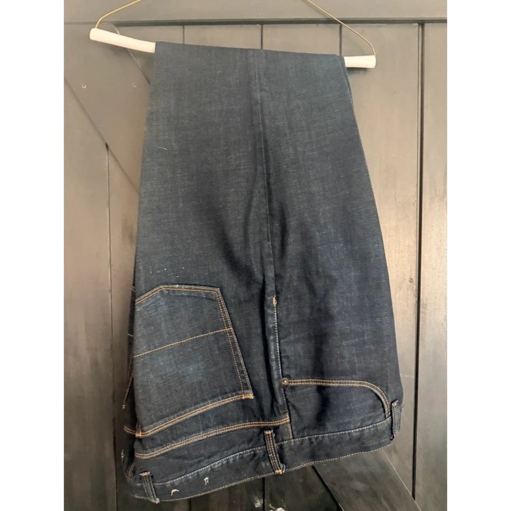 Tommy Hilfiger Mercer Straight Fit Jeans Mens 38x34 Dark Wash Indigo Denim